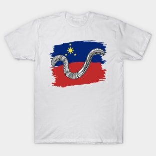 Philippine Flag Tribal line Art / Baybayin word YA T-Shirt